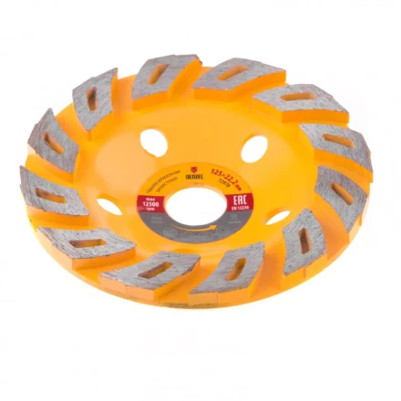 Чашка алмазная зачистная 125 мм Турбо Denzel 72970 купить в Когалыме