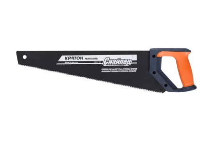Ножовка Кратон PROFESSIONAL 450мм шаг 2,5мм 3-гран. зуб. ТВЧ 2 03 12 001 купить в Когалыме
