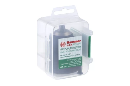 Патрон для дрели HAMMER Ф10мм 3/8" (208-201) купить в Когалыме