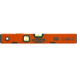 Уровень KRAFTOOL "PROKRAFT-M" коробч. магнит., 2 ампулы, 0,5 мм/м, 400мм 34712-040_z01