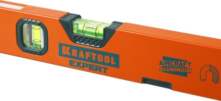 Уровень KRAFTOOL &quot;PROKRAFT-M&quot; коробч. магнит., 2 ампулы, 0,5 мм/м, 400мм 34712-040_z01 купить в Когалыме
