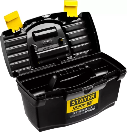 Ящик для инструмента "TOPLine" пластиковый, 19", STAYER 38110-18_z03 купить в Когалыме