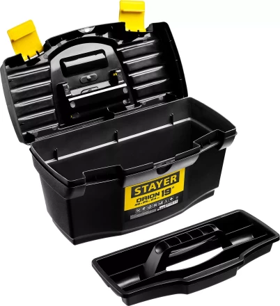 Ящик для инструмента "TOPLine" пластиковый, 19", STAYER 38110-18_z03 купить в Когалыме