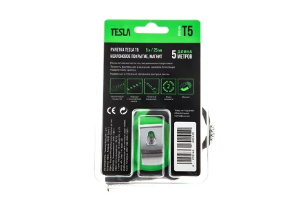 Рулетка TESLA 5м х 25мм (T-5) купить в Когалыме