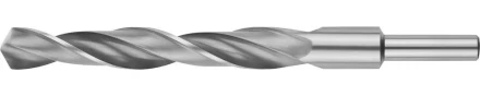 Сверло ЗУБР "МАСТЕР" по металлу с цилиндрическим хвостовиком, сталь Р6М5, винтовой прокат, D 16.0мм, L-178/120мм 4-29621-178-16 купить в Когалыме