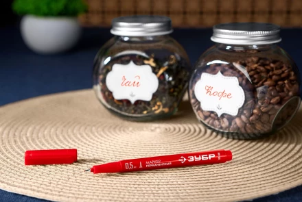 ЗУБР МП-50 красный, 0.5 мм перманентный маркер (06321-3) купить в Когалыме