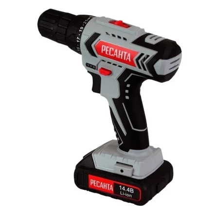 Дрель-шуруповерт аккумуляторная Ресанта ДА-14-2ЛК 75/14/4 купить в Когалыме