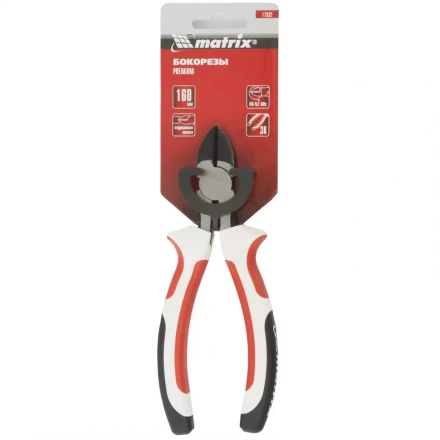 Бокорезы Premium 160 мм трехкомпонентные рукоятки MATRIX 17532 купить в Когалыме