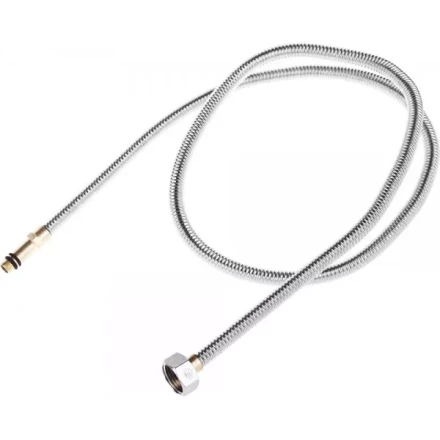 Подводка ЗУБР "ЭКСПЕРТ" сильфонная из нержавеющей стали, для смесителя, удлиненная, г/ш (гайка-штуцер), 1/2", 1,2м 51013-120 купить в Когалыме