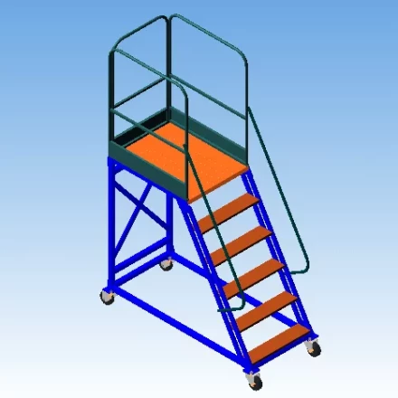 Лестница с площадкой УСЦ ЛСА-3000 купить в Когалыме