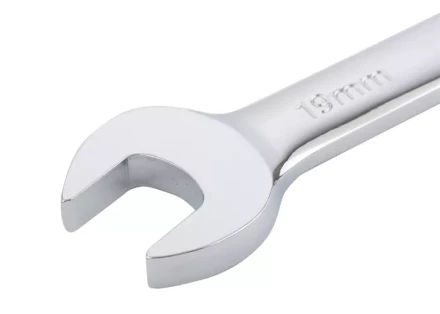 Набор ключей комбинированных с трещоткой, 8 - 19 мм, 7шт., шарнирные, CrV GROSS 14891 купить в Когалыме