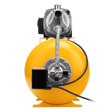 Насосная станция Denzel 97311, PSL1100X, 1100 Вт, 3600 л/ч, ресивер 50 л, подъем 45 м, нержавейка купить в Когалыме