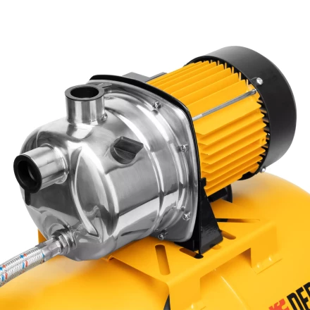 Насосная станция Denzel 97311, PSL1100X, 1100 Вт, 3600 л/ч, ресивер 50 л, подъем 45 м, нержавейка купить в Когалыме