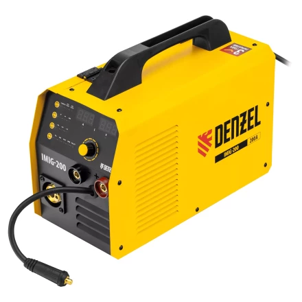 Аппарат инвертор. полуавтомат. cварки IMIG-200, 200 А, ПВ 60%, катушка 5 кг// Denzel 94361 купить в Когалыме
