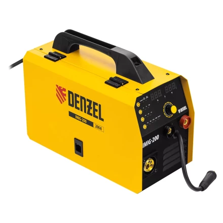 Аппарат инвертор. полуавтомат. cварки IMIG-200, 200 А, ПВ 60%, катушка 5 кг// Denzel 94361 купить в Когалыме
