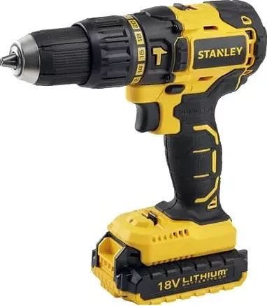 Дрель аккумуляторная SBH20S2K ударная Stanley купить в Когалыме