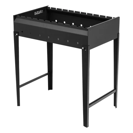 Мангал сварной Camping Palisad 69668, 605 х 375 х 138/640 мм, сталь 2 мм купить в Когалыме