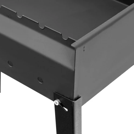 Мангал сварной Camping Palisad 69668, 605 х 375 х 138/640 мм, сталь 2 мм купить в Когалыме