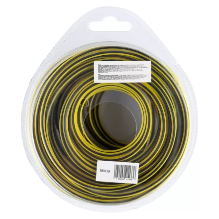 Леска для триммера двухкомпонентная квадратная, 3,0мм х 12м, блистер SkyCutter Denzel 96839 купить в Когалыме