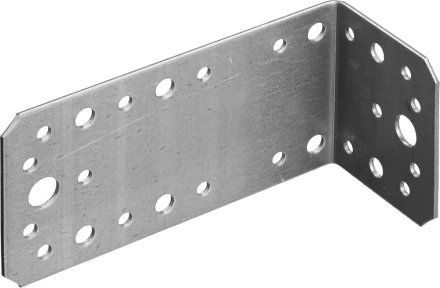 Крепежный уголок ЗУБР "МАСТЕР" асимметричный, 90х70х140мм, 1шт 310156-90 купить в Когалыме