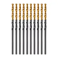 Сверло по металлу, 2 мм, HSS-Tin, Golden Tip, 10 шт. Denzel 717203