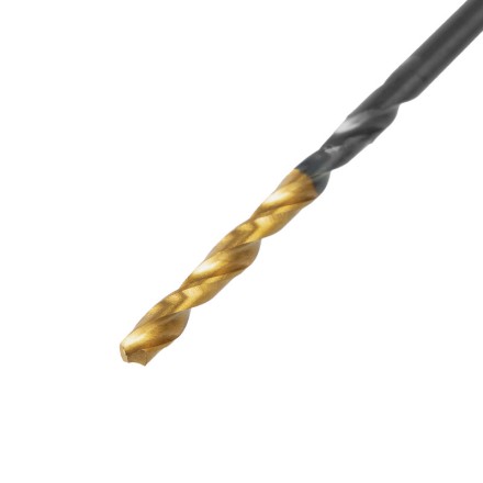 Сверло по металлу, 2 мм, HSS-Tin, Golden Tip, 10 шт. Denzel 717203 купить в Когалыме