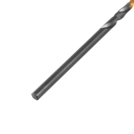 Сверло по металлу, 2 мм, HSS-Tin, Golden Tip, 10 шт. Denzel 717203 купить в Когалыме