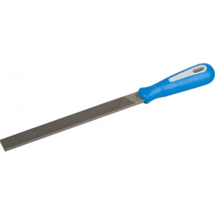 Напильник ЗУБР "ПРОФЕССИОНАЛ" плоский, двухкомпонентная рукоятка, № 3, 200мм 1611-20-3 купить в Когалыме