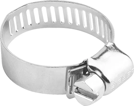 Хомуты ЗУБР "ЭКСПЕРТ", оцинкованные, просечная лента 12 мм, 78-101 мм, 50 шт 37805-078-101-50 купить в Когалыме