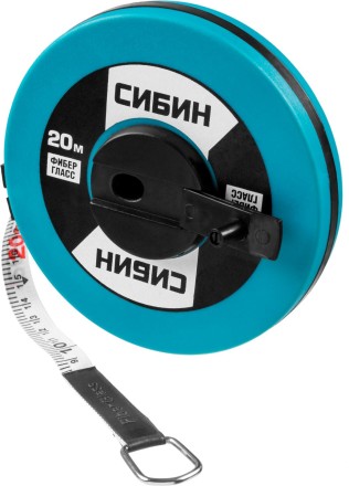 Мерная лента СИБИН фиберглассовая, 20м 34154-20 купить в Когалыме