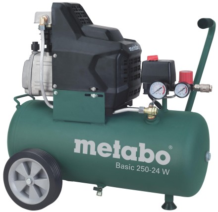 Компрессор масляный поршневой прямой привод Metabo Basic 250-24 W купить в Когалыме