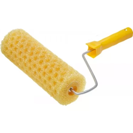 Валик &quot;ГОРОШЕК СТРУКТУРНЫЙ&quot; поролон, ручка 6мм, STAYER Standard 0369-24 купить в Когалыме