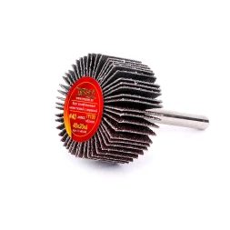 Круг MESSER шлифовальный лепестковый с оправкой (на шпильке) 40х20х6 #40