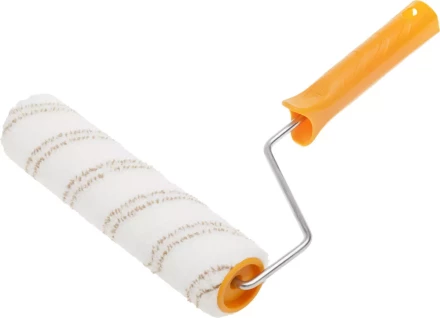 Валик &quot;МИКРОВОЛОКНО&quot; малярный в сборе, ворс 9 мм, бюгель 6 мм, 40x240мм, STAYER Master 0343-24 купить в Когалыме