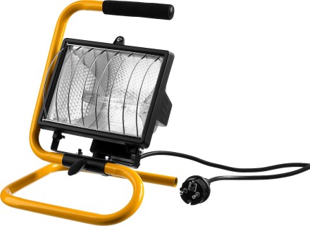 Прожектор STAYER &quot;MASTER&quot; MAXLight галогенный, переносной с подставкой, черный, 500Вт 57116-B купить в Когалыме
