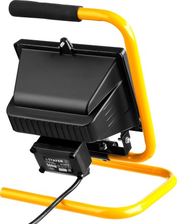 Прожектор STAYER &quot;MASTER&quot; MAXLight галогенный, переносной с подставкой, черный, 500Вт 57116-B купить в Когалыме