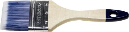 Кисть плоская STAYER &quot;AQUA-STANDARD&quot;, искусственная щетина, деревянная ручка, 75мм 01032-075 купить в Когалыме