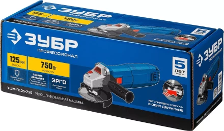 Машина углошлифовальная компактная УШМ-П125-750 серия ПРОФЕССИОНАЛ купить в Когалыме