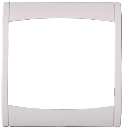 Панель СВЕТОЗАР "ЭФФЕКТ" накладная, цвет белый, 1 гнездо SV-54445-W купить в Когалыме