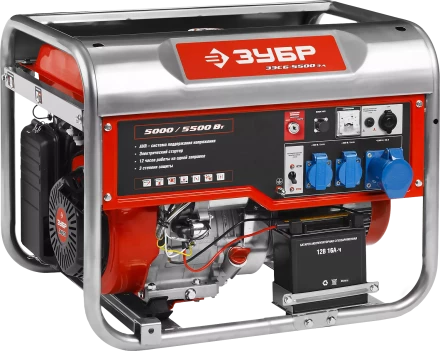 Генератор бензиновый ЗЭСБ-5500-ЭА серия МАСТЕР купить в Когалыме
