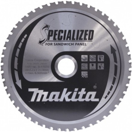 Диск пильный Makita, х270х30х2,3мм, 60 зуб,для сэндвич панелей B-31516 купить в Когалыме