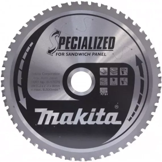 Диск пильный Makita, х270х30х2,3мм, 60 зуб,для сэндвич панелей B-31516 купить в Когалыме