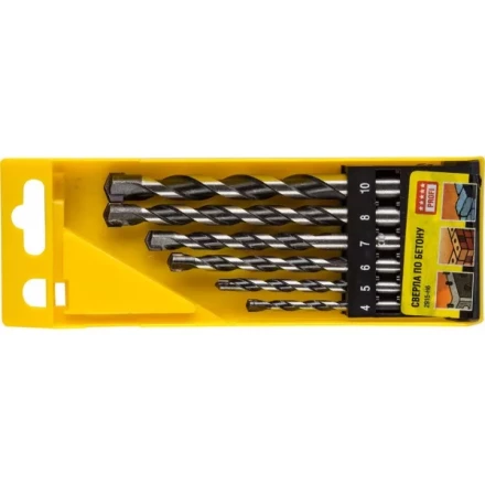 Набор STAYER "PROFESSIONAL": Свёрла по бетону, ударные 4, 5, 6, 6, 8, 10мм, 6шт 2915-H6 купить в Когалыме