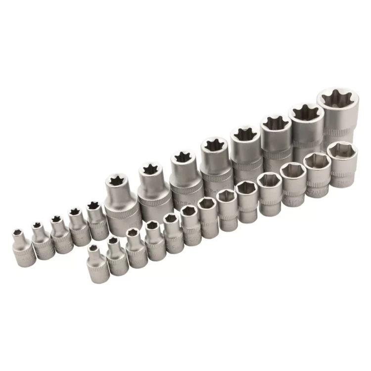 Набор инструментов 108 предметов, CrV, 1/2", 1/4" Сибртех 13511 купить в Когалыме
