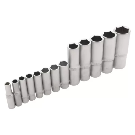 Набор инструментов 108 предметов, CrV, 1/2", 1/4" Сибртех 13511 купить в Когалыме