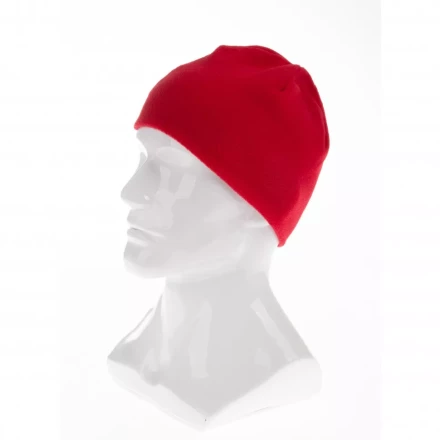 Шапка из флиса для взрослых размер 56-57 красная Россия Сибртех 68801 купить в Когалыме