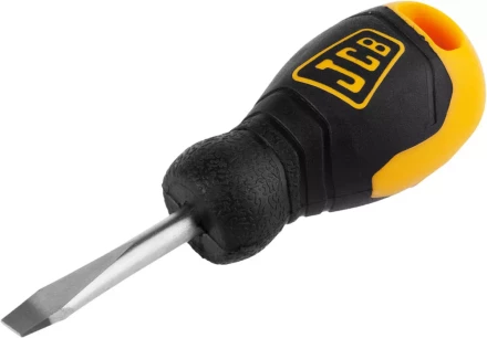 Отвертка JCB, хромомолибденовая сталь S2, двухкомпонентная рукоятка, магнитный наконечник, SL 6,5х40мм JSD012 купить в Когалыме