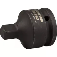 Адаптер KRAFTOOL "INDUSTRIE QUALITAT" ударный, уменьшающий (3/4"F-1/2"M), Cr-Mo, фосфатированный 27963_z01