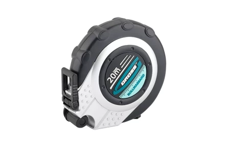 Рулетка геодезическая 20 м х 13 мм GROSS закр. корп. металл. лента нейлон двуст. Шкала 31251 купить в Когалыме