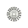 Щетка для УШМ 100 мм М14 плоская крученая проволока 0,5 мм MATRIX 74639 купить в Когалыме